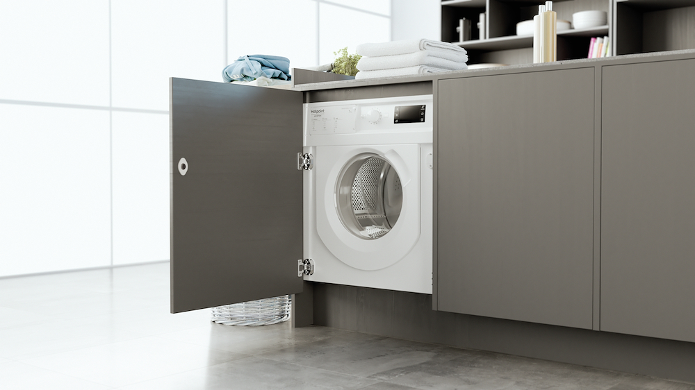 HOTPOINT-ARISTON BIWMHG71483EUN - Einbauwaschmaschine 7 Kg 1400 U/min