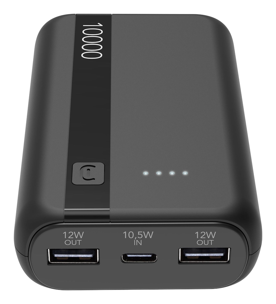 CELLULAR LINE PBENTRY10000K - Power Bank 10000mAh USB-C Nero