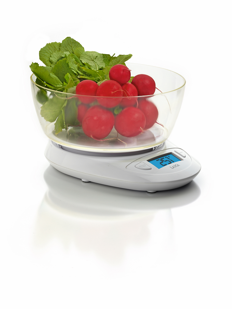 LAICA KS1019W - Küchenwaage Laica mit LCD-Display