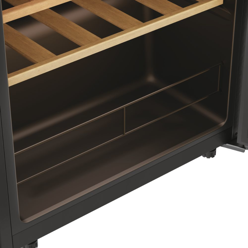 HAIER HWS34GGH1 - Weinkühlschrank 34 Flaschen Schwarz