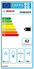 BOSCH PXX801D67E - Induktionskochfeld 80cm mit Dunstabzug