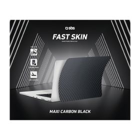 SBS TEFSTSKINSHMAXICBNK - Pellicole Protettive Maxi Carbon Black 10pz