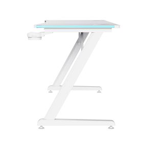TRUST 25328 - Trust Luminus RGB Gaming-Tisch in Weiß