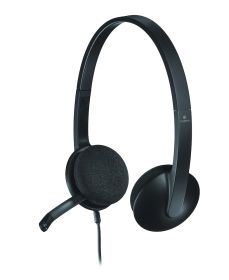 LOGITECH 981000475 - 981000475 0120473 HEADSET 20-20000HZ 40DB USB H340 NERO