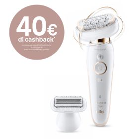 BRAUN SES9002 - Wet & Dry Epilierer mit 40 Pinzetten