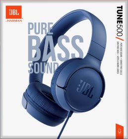 JBL JBLT500BLU - T500 Over-Ear Kopfhörer mit Mikrofon