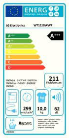 LG WT1210WWF - WashTower Waschmaschine 12/10 kg AI DD