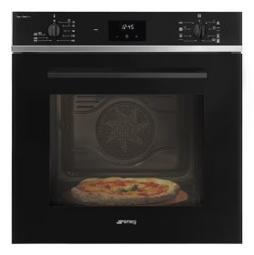 SMEG SF6400S1PZB - SF6400S1PZB Forno da incasso con funzione pizza