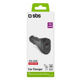SBS TECRPD65W - TECRPD65W 0653713 CARICABATT.AUTO für SMARTPHONE PD 65W