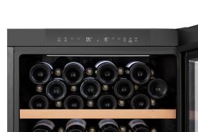 HISENSE RW3N230GELF - Hisense Weinkühler 108 Flaschen Schwarz