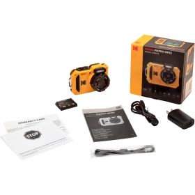 KODAK WPZ2YELLOW - Kodak PIXPRO WPZ2 Wasserdichte Digitalkamera Gelb