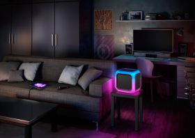 PHILIPS TAX7207 - Bluetooth Lautsprecher 80W mit LED