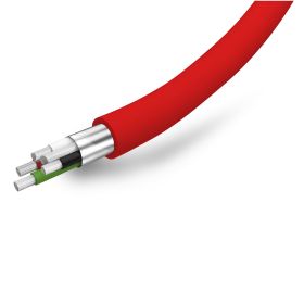 SBS TECABLPOLOMICUSBR - Rot Micro-USB Datenkabel für Geräte