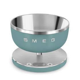 SMEG KSC01EGMWW - Digitale Küchenwaage in Smaragdgrün