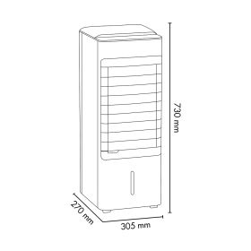 ARGO POLIFEMOKIRK 0645910 RAFFRESCATORE EVAPOR. 3VEL. 80W 7LT TIMER