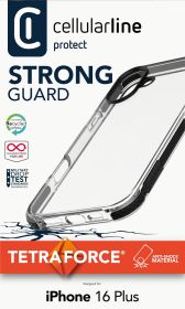 CELLULAR LINE TETRACIPH16MAXT - Custodia Tetra Force per iPhone 16 Plus