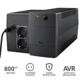 TRUST 23503 - UPS Trust Paxxon 800VA 2Outlets