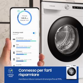 SAMSUNG WW90T534DAWC - Samsung 9kg Waschmaschine mit Wifi A++