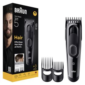 BRAUN HC5530 - Tagliacapelli Braun Serie 5 con 3 strumenti