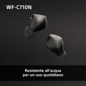 SONY WFC710NB - Cuffie True Wireless con NC Nere
