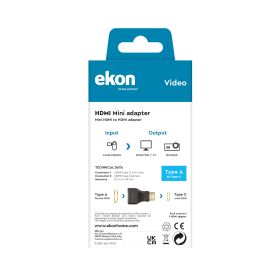 EKON ECVHDMIADFM - Adattatore HDMI a Mini HDMI