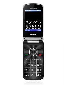 BRONDI PRESIDENTNERO - PRESIDENTNERO 0486183 CELL. QB 3"FLIP 1.3MP FM D.SIM BT NERO