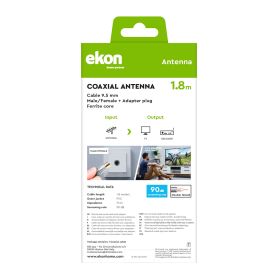 EKON ECAN18METMFW - Satelliten Antenne Kabel 1,8m