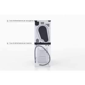 LG WT1210WWF - WashTower Waschmaschine 12/10 kg AI DD