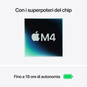 APPLE MW0X3TA - MacBook Air 13'' M4 16GB 512GB Silber