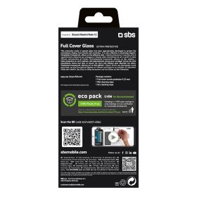 SBS TESCRFCXIRNO12 - Pellicola vetro temperato per Xiaomi Redmi Note 12
