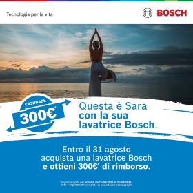 BOSCH WGB254A1IT - Lavatrice Bosch 10 kg Serie 8 Frontale