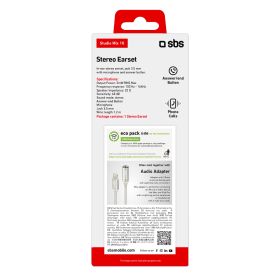 SBS TEINEARBL - Blaue In-Ear Kopfhörer
