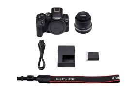 CANON EOSR10RFS1845 0634295 FOTO.MIRROR 3"24.2MP + RF-S 18-45MM F4.5-6.3 IS ST