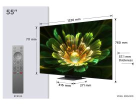 TCL 55C79K - Smart TV MiniLED 4K 55 Pollici