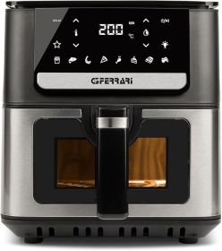 G3 FERRARI G1020700 - Friggitrice ad aria 6,5 litri Nero