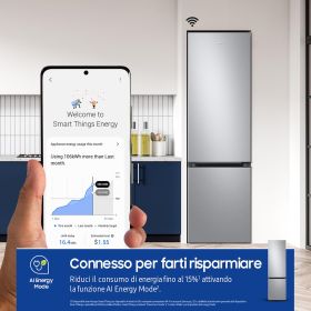 SAMSUNG RB38C603DSAEF - Samsung Combi Kühlschrank 390LT