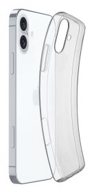 CELLULAR LINE FINECIPH16MAXT - Custodia Fine iPhone 16 Plus Trasparente
