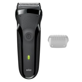 BRAUN 300SNERO 0728782 RASOIO RIC. 3LAME W&D LED AUT.30MIN. NERO