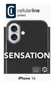 CELLULAR LINE SENSATIONIPH16K - Custodia Sensation per iPhone 16