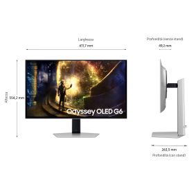 SAMSUNG LS27DG610SUXEN - Samsung Gaming Monitor Odyssey OLED G6 27"