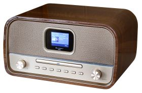 Soundmaster DAB970BR1 Sistema Stereo Retro