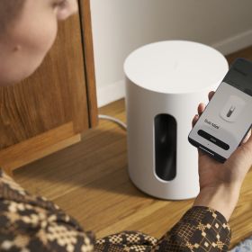 SONOS SUBMINIWHITE - Sonos Sub Mini Kompakter Subwoofer Weiß