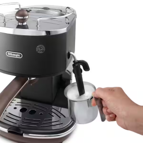 DE LONGHI ECO311BK - De'Longhi Icona ECO 311.BK Espressomaschine Schwarz
