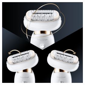 BRAUN SES9002 - Wet & Dry Epilierer mit 40 Pinzetten