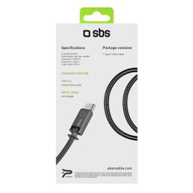 SBS TECABLELUXTYPCG - Ultra robuster Type-C Kabel