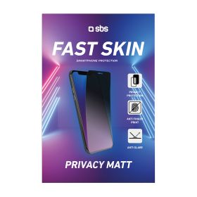 SBS TEFSTSKINSHEETPRVMAT - Pellicola Privacy Matt per Smartphone
