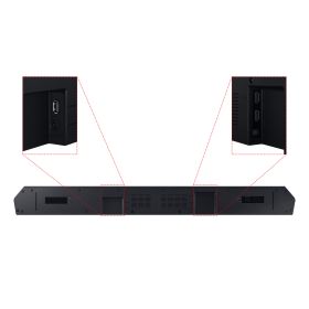 SAMSUNG HWQ600CZF - Samsung HW-Q600C 3.1.2-Kanal Soundbar mit Subwoofer