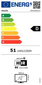 PHILIPS 55PUS8009 - Philips 55PUS8009 TV 4K Ambilight 55 pollici