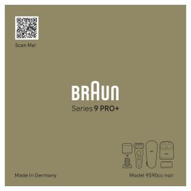 BRAUN 9590CC - Rasoio Elettrico Braun Serie 9 Pro+