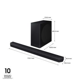 SAMSUNG HWQ800DZF - Soundbar Samsung HW-Q800D con subwoofer